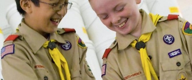 Scouting builds character and life skills for our youth.